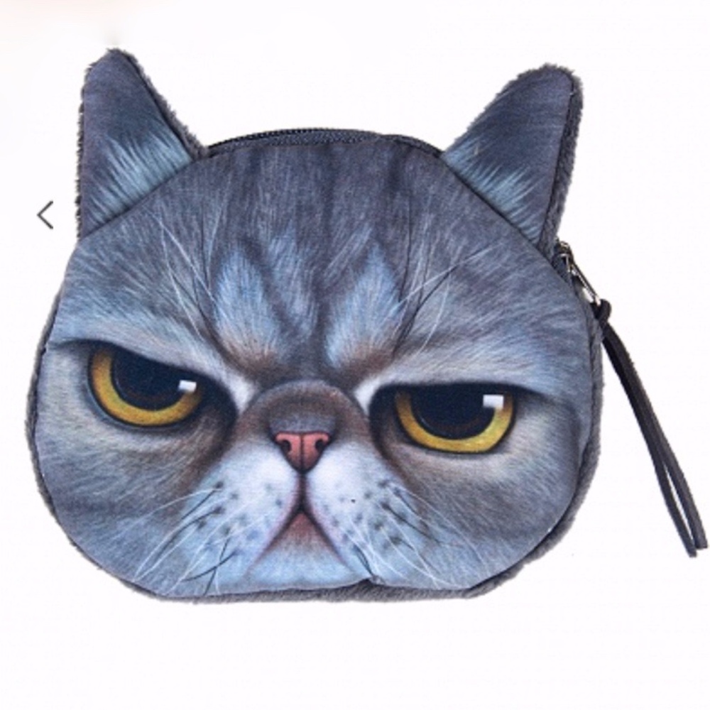 😾Grangry Cat Coin Purse